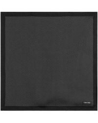 Tom Ford - Dot Printed Square Scarf - Lyst