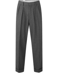 Polo Ralph Lauren - Ruched Hemmed Trousers - Lyst