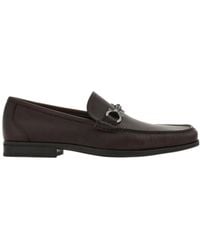 Ferragamo - Gancini Buckle Loafers - Lyst