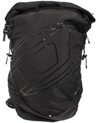 DIESEL 'logos' Backpack in Black for Men | Lyst
