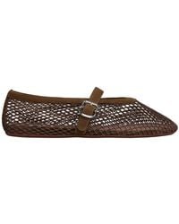 Alaïa - Buckle Ballet Flats - Lyst