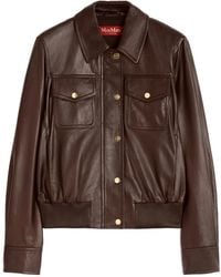 Max Mara - Studio Biada Buttoned Jacket - Lyst