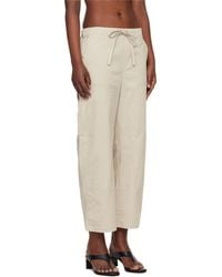 Rag & Bone - Drawstring Casual Pants - Lyst
