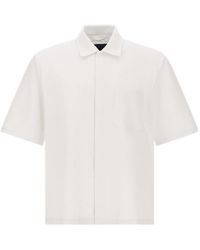 Herno - Seer-Crease Short Sleeved Shirt - Lyst