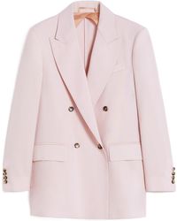 Max Mara - Wool Long-Sleeved Suit Jacket - Lyst