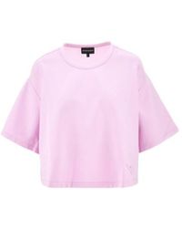 Emporio Armani - Logo-Embroidered T-Shirt - Lyst