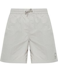 AllSaints - Drawstring Swim Trunks - Lyst