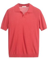 Roberto Collina - Short-Sleeved Polo Shirt - Lyst