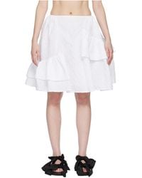 Cecilie Bahnsen - Vanilla Skirt - Lyst