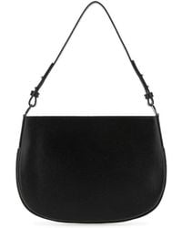 BY FAR - Issa Logo Plaque Shoulder Bag - Lyst