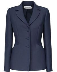 Dior - Christian Single-Breasted Long-Sleeved Jacket - Lyst