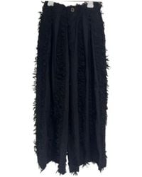 Uma Wang - Fringed Casual Pants - Lyst