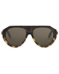 BVLGARI - Aviator Sunglasses - Lyst