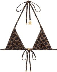 Celine - Triomphe Triangle Top - Lyst
