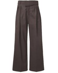 Kiko Kostadinov - Dieze Cotton Wide-Leg Pants - Lyst
