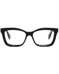 Fendi - Eyewear Rectangle Frame Glasses - Lyst