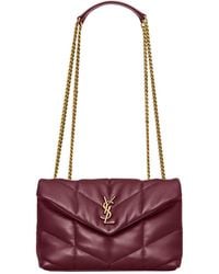 Saint Laurent - Toy Quilted Puffer Shoulder Bag - Lyst