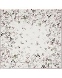 Dior - Butterfliesiris 90 Square Scarf - Lyst
