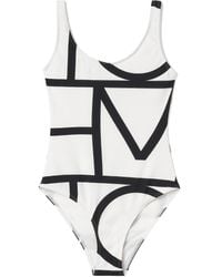 TOTEME - Monogram Swimsuit - Lyst