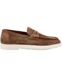 Doucal's - Round Head Business Casual Shoes - Lyst