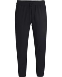 BOSS - Boss Drawstring Tapered Pants - Lyst