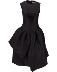 ShuShu/Tong - Smocked-Panel Dress - Lyst