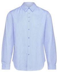 Martine Rose - Striped Long-Sleeve Shirt - Lyst