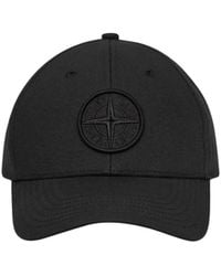 Stone Island - Logo Embroidered Baseball Cap - Lyst
