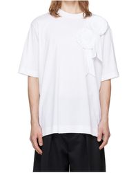 Simone Rocha - Rose Knot Loose T-Shirt - Lyst