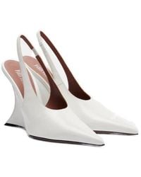 Paris Texas - Nina 105 Patent Leather Slingback Pumps - Lyst