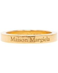 Maison Margiela - Logo Engraved Ring - Lyst