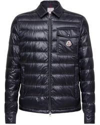 Moncler - Mourillon Down Shirt Jacket - Lyst