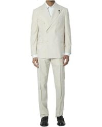 Lardini - Feeling Double-Breasted Suit - Lyst