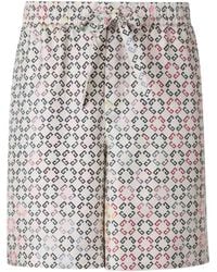 Givenchy - Logo Printed Drawstring Bermuda Shorts - Lyst