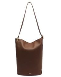 JOSEPH - Bucket Large Leather Shoulder Bag - Lyst