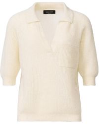 Fabiana Filippi - Collared Knitted Pullover - Lyst