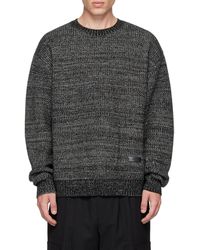 Juun.J - Logo Sticker Sweater - Lyst