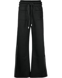 Off-White c/o Virgil Abloh - Logo Embroidered Drawstring Pants - Lyst
