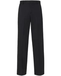 Fendi - Grain De Poudre Trousers - Lyst