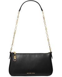MICHAEL Michael Kors - Empire Chain-Linked Medium Shoulder Bag - Lyst