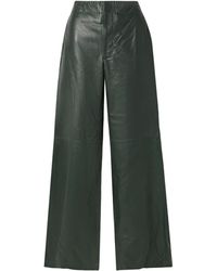 Ulla Johnson - Patchwork Wide-Leg Casual Pants - Lyst