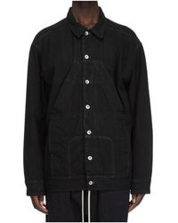 Rick Owens - Sphinx Jumbo Worker Button-Up Jacket - Lyst