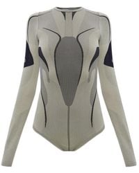Off-White c/o Virgil Abloh - Seamless Long Sleeve Bodysuit - Lyst