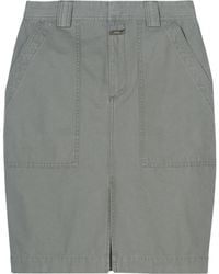 Closed - Cotton Midi Skirt - Lyst