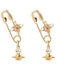 Vivienne Westwood - Orb Charm Earrings - Lyst