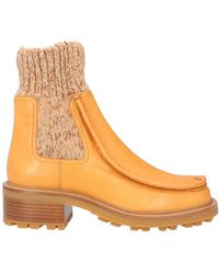 Chloé - Comfortable Multi-Color Round-Toe Ankle Boots - Lyst