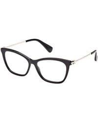 Max Mara - Cat-Eye Frame Glasses - Lyst