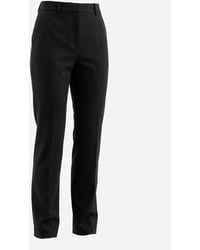 Gucci - Logo Embroidered Tailored Trousers - Lyst