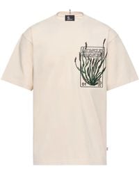 Moncler - Grenoble Embroidered Botanical Motif T-Shirt - Lyst