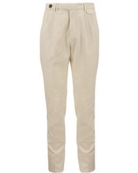 Brunello Cucinelli - Tailored Straight-Leg Trousers - Lyst